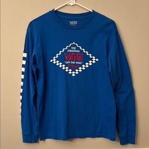 Boys’ Vans long sleeve tee